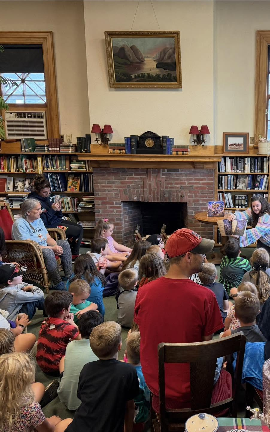Stephanie Thomas at Barton Public Library