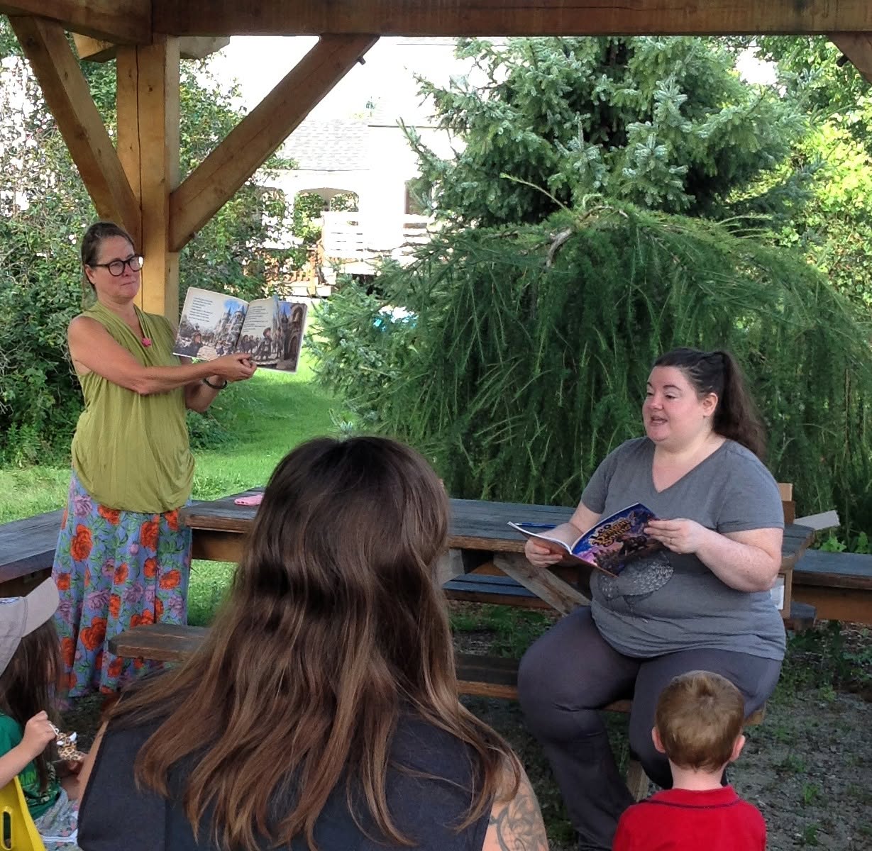 Stephanie Thomas at Dailey Memorial Library